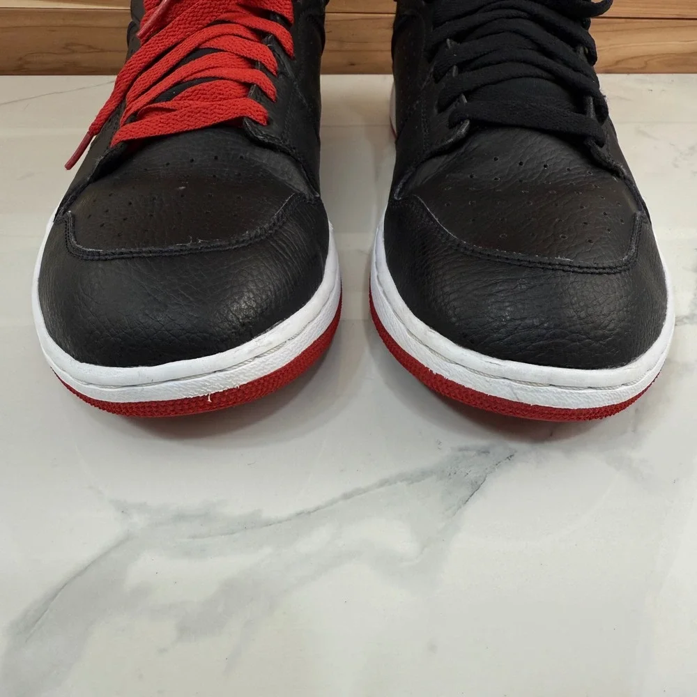 Jordan Nike Access Basketball‎ Shoes Black/Gym Red/White Size 11.5